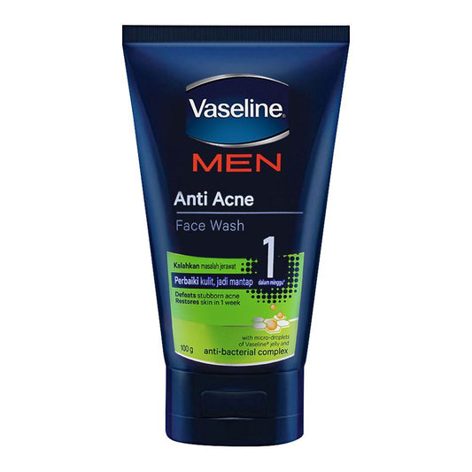 Vaseline Men Anti Acne Face Wash 100g