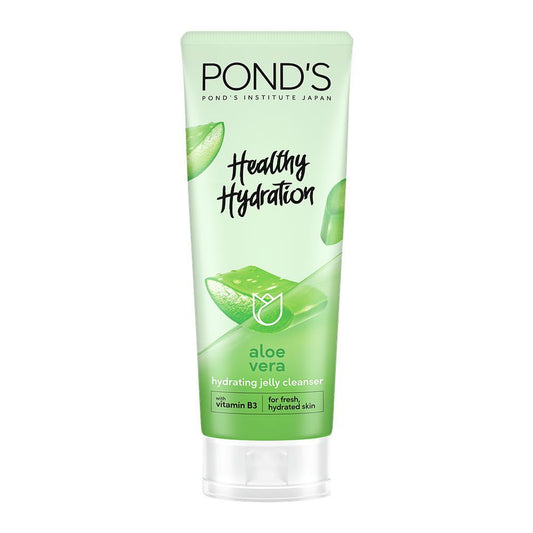 Pond's Healthy Hydration Aloe Vera Hydrating Jelly Cleanser 100 G