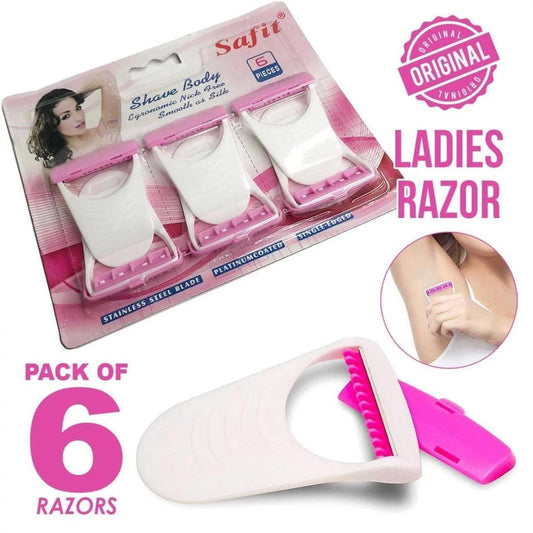 Safit Body Shaving Razor For Women-6 Pieces