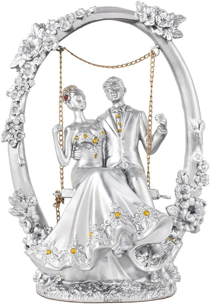 Premium Romantic Couple Statue |Valentines Day Gift|Romantic Couple Showpiece|Couple Figurine Romantic Lovers Pose