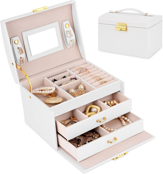 Guanya European Princess Portable Jewelry Box