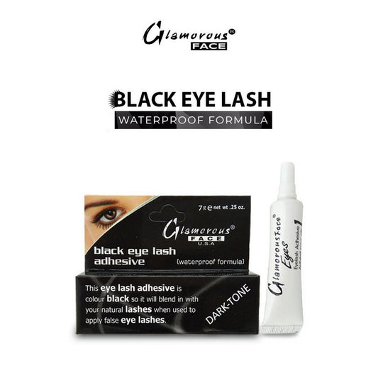 Glamorous Face Eyelash Glue Black, Eyelash Adhesive