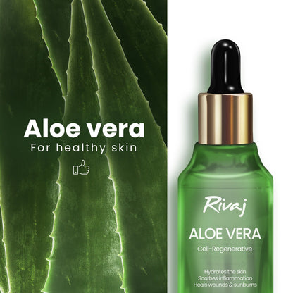 RIVAJ UK Face Serum - Aloe Vera (30ml)
