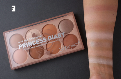 Princess Diary 8 Color Blusher/Eyeshadow