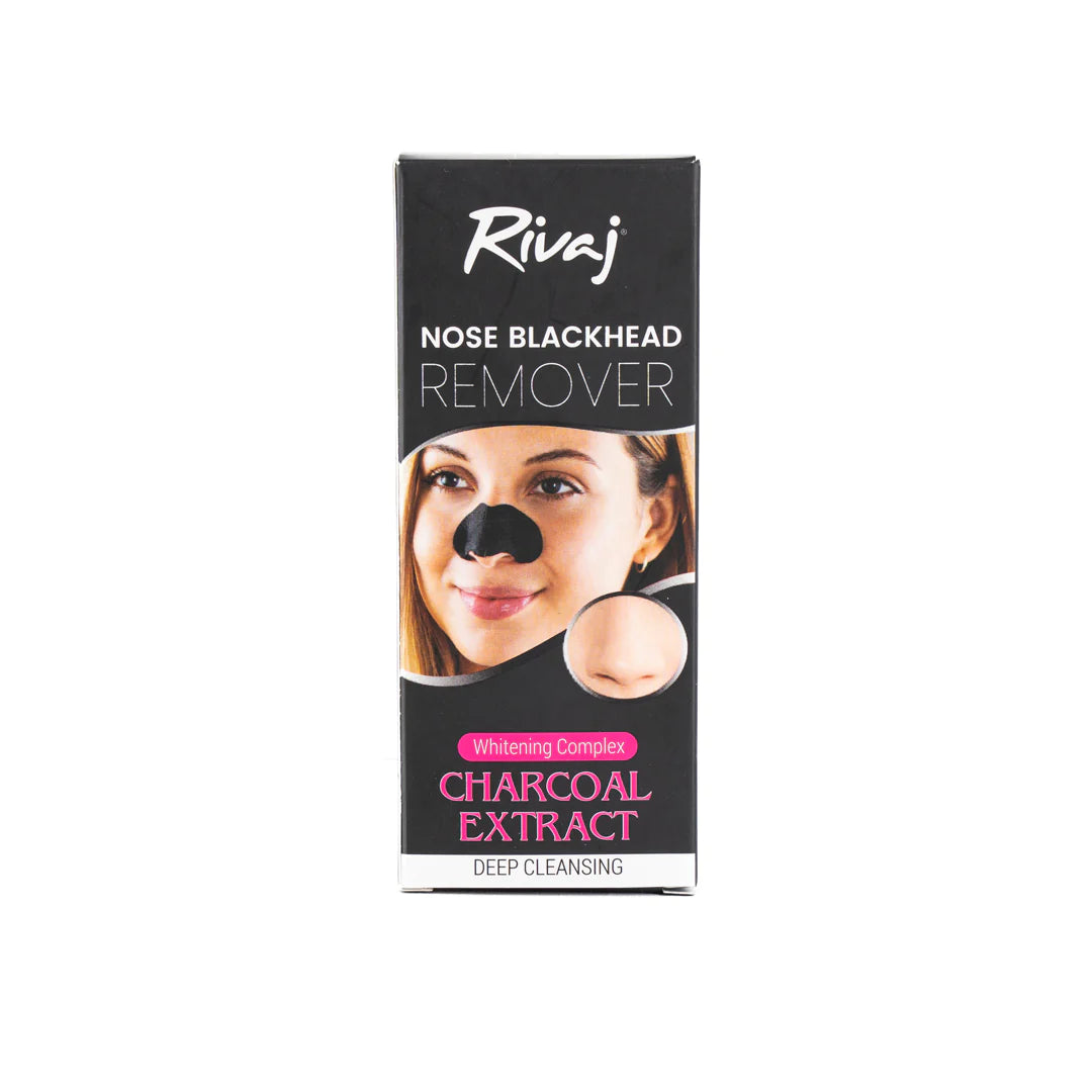 RIVAJ UK Nose Blackhead Remover Whitening Complex Charcoal Mask (50ml)