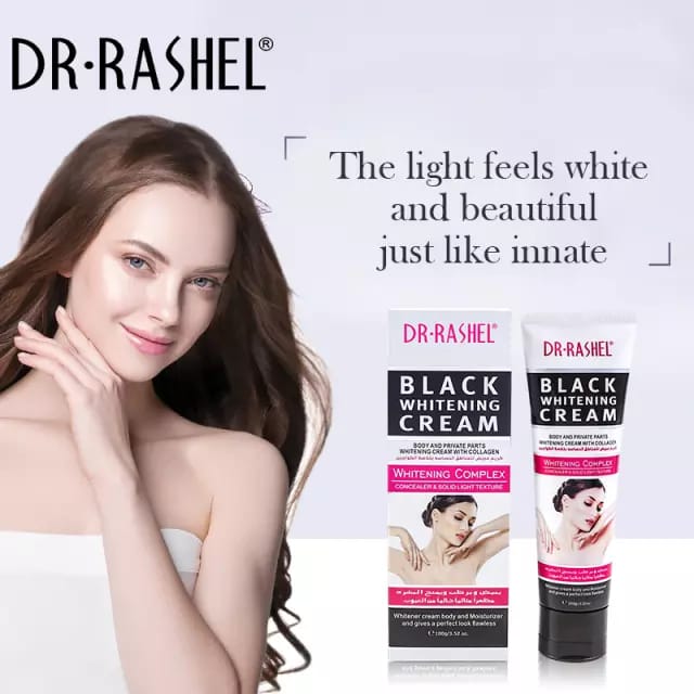 Dr Rashel Black Whitening Cream And Private Parts For Girls & Women - 100ml