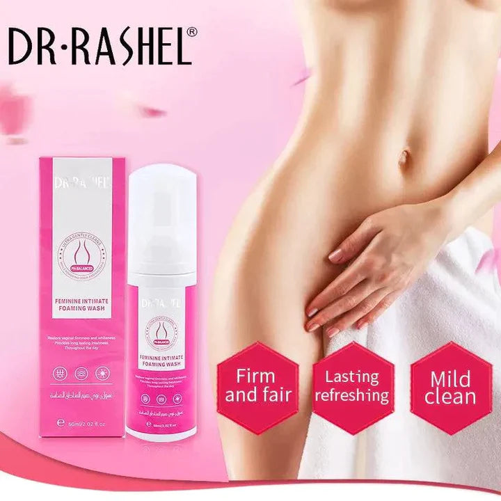 Dr Rashel Feminine Intimate Ultra Gently Cleans Foaming Wash - 60ml