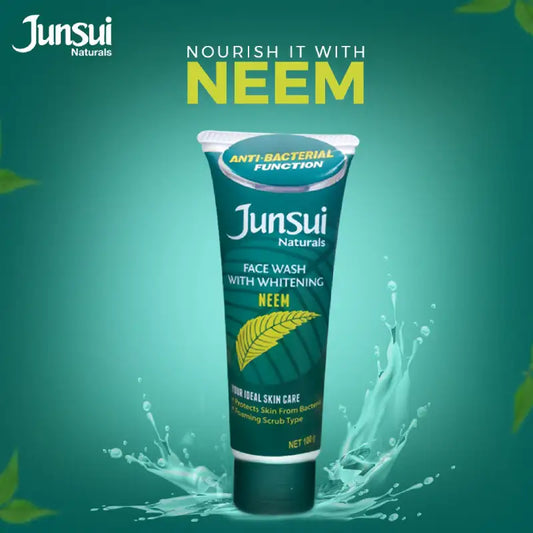 Junsui Naturals Face Wash With Whitening Neem 100g price