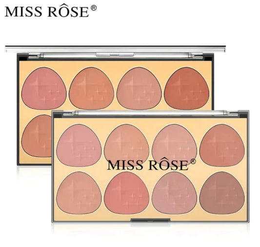 Miss Rose 8 Color Blusher (New)