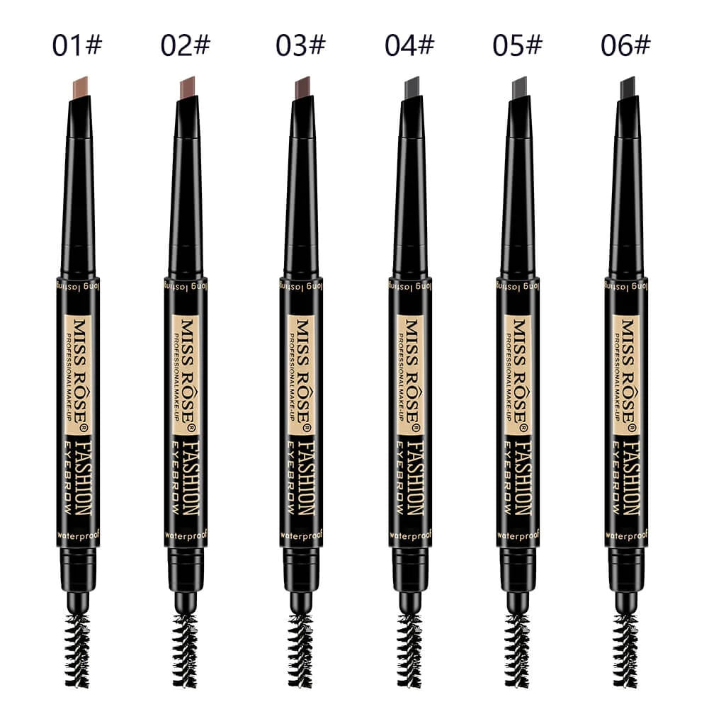 Miss Rose Fashion 2 in 1 Eyebrow Pencil