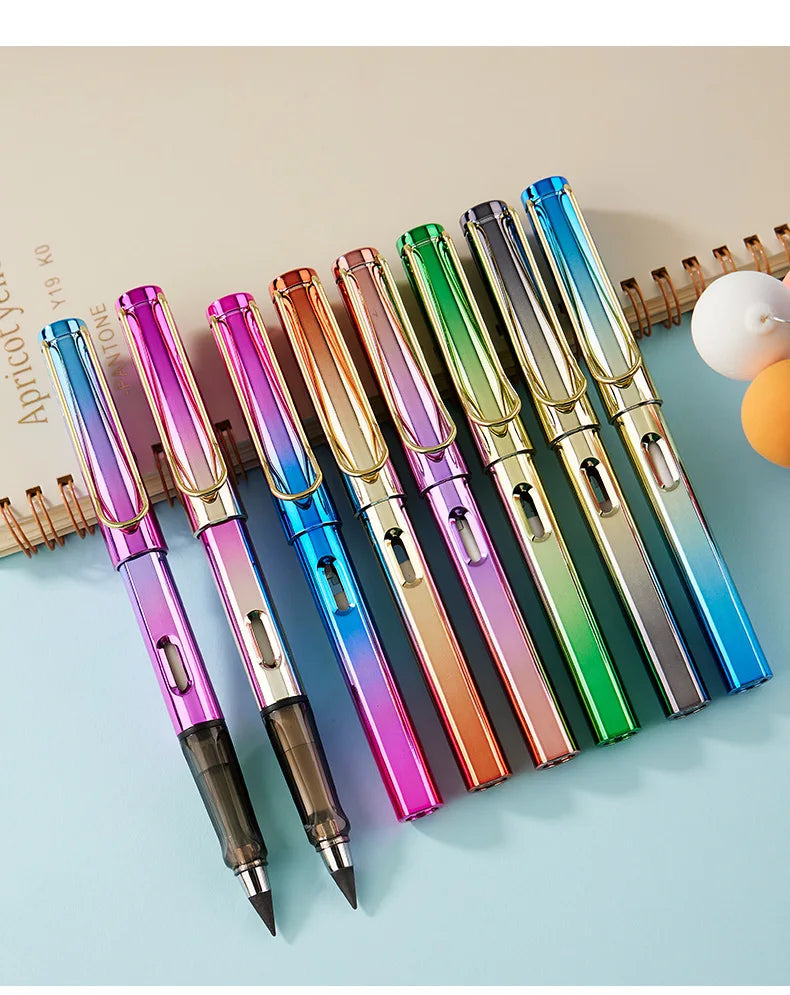 Eternity Pencil Unlimited Writing Pencils No Ink Pen For Writing Art Sketch Stationery Kawaii Magic Pencil School Supplies