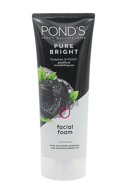 Pond's Pure Bright Pollution D-tox Facial Foam 100G