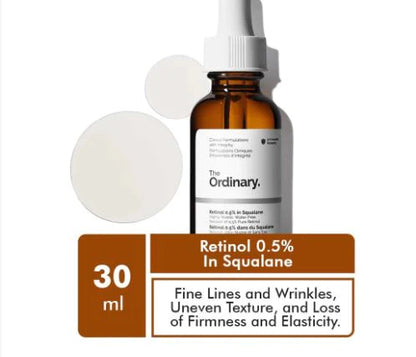 The Ordinary Retinol 0.5% In Squalane Face Serum 30ml