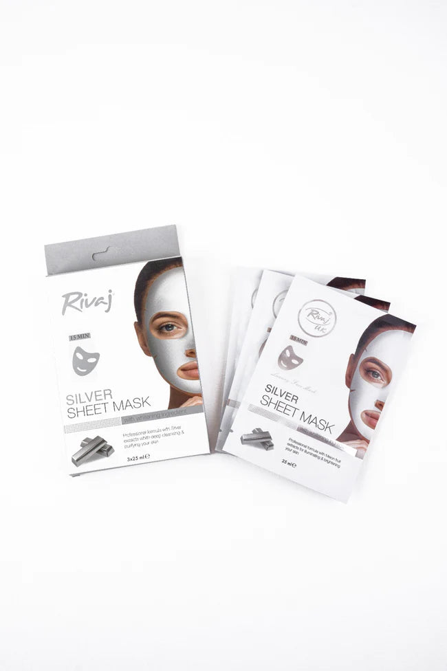 RIVAJ UK Silver Sheet Mask