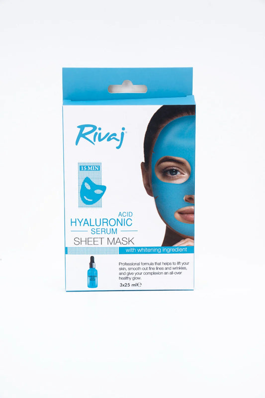RIVAJ UK Hyaluronic Acid Serum Sheet Mask