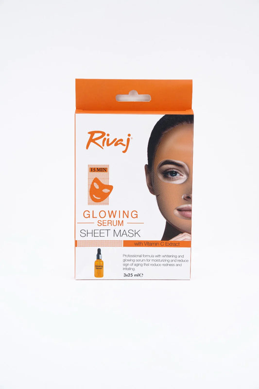 RIVAJ UK Glowing Serum Sheet Mask