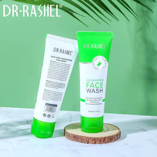DR.RASHEL Aloe Vera Anti acne Deep Cleaning Pore Refine Face wash 100
