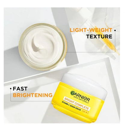 Garnier Light Complete Fairness Serum Cream, 45G