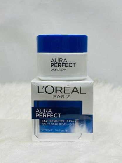 L'Oreal Paris Aura Perfect Day Cream, Even Skin Tone, SPF 17, 50ml
