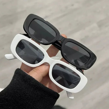 Classic Rectangle Leopard Frame Sunglasses For Women