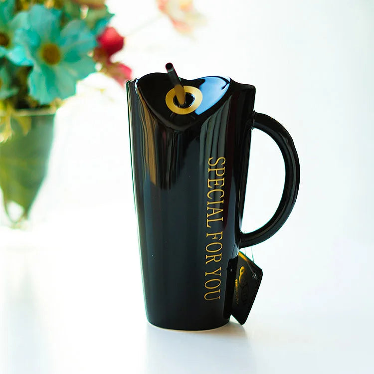 480ml Fashion Straw Ceramics Mug Coffee Milk Tea Breakfast Cup Porcelain Mugs Drinkware Novelty Gifts